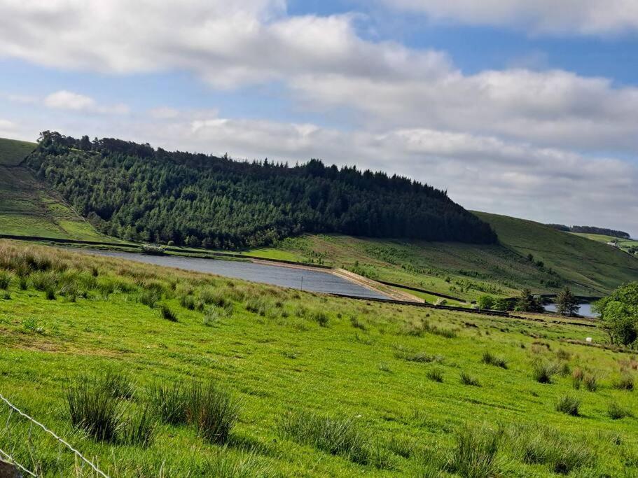 Diddly Squat Lodge With Hot Tub, Pendle View Holiday Park Clitheroe Buitenkant foto